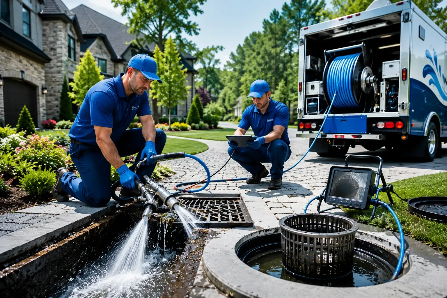 Local outdoor drain cleaning professionals in Birmingham, NJ